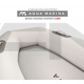 AQUA MARINA - Надуваема моторна лодка с надуваемо твърдо дъно U-Deluxe Speed Promo - 2.50 m